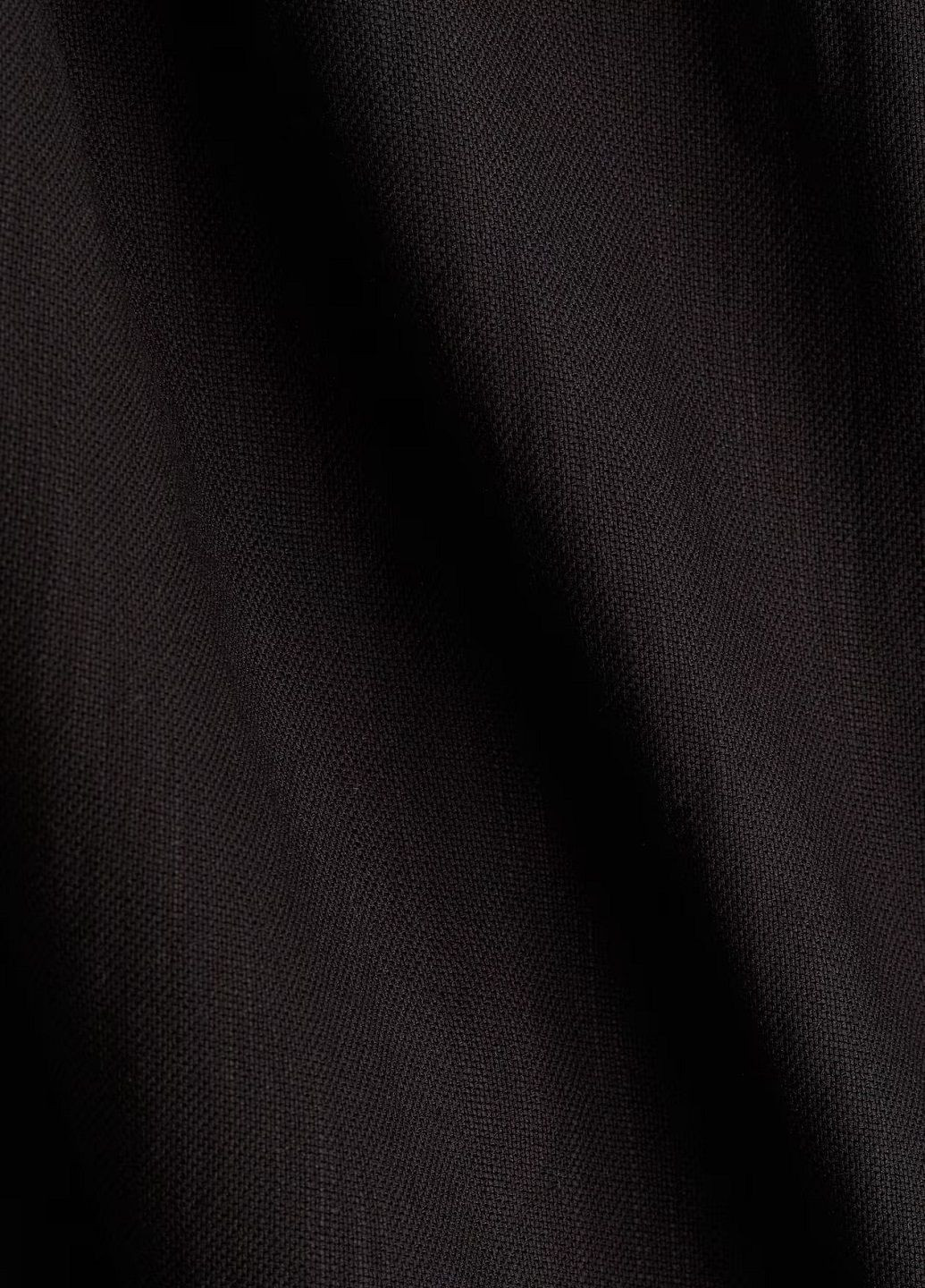 Черное кэжуал платье H&M однотонное