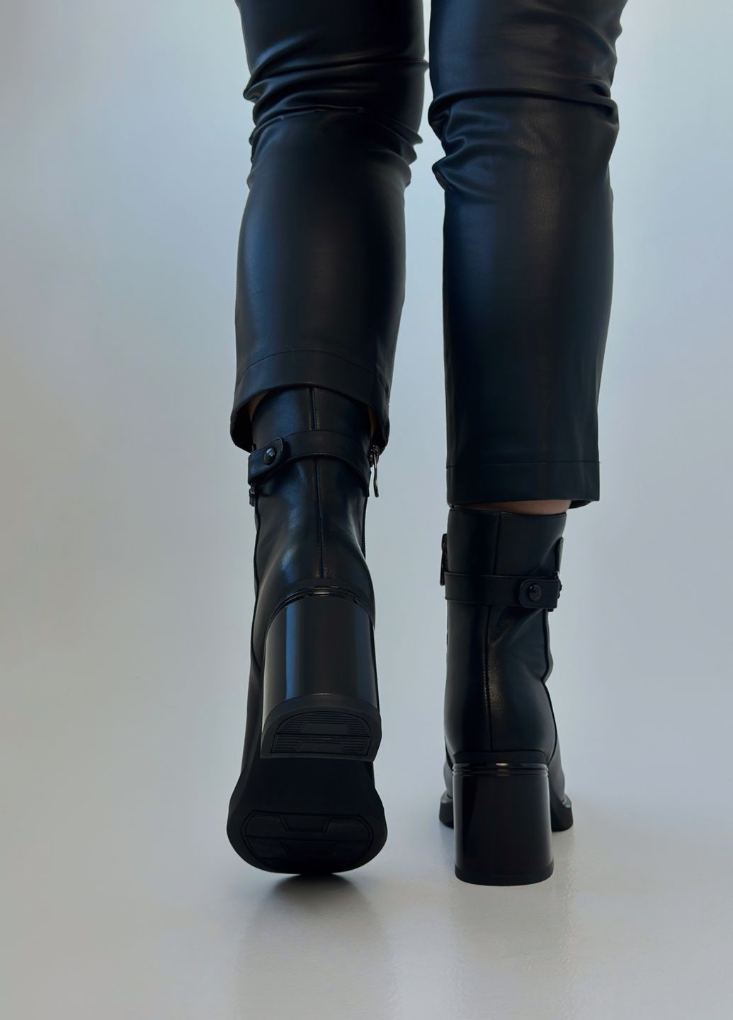 Осенние ботильоны женские кожаные URBAN TRACE