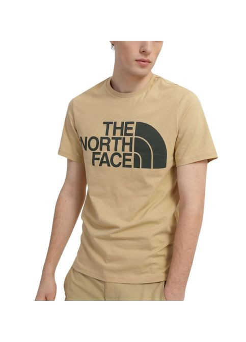 Бежева футболка m standard ss tee The North Face