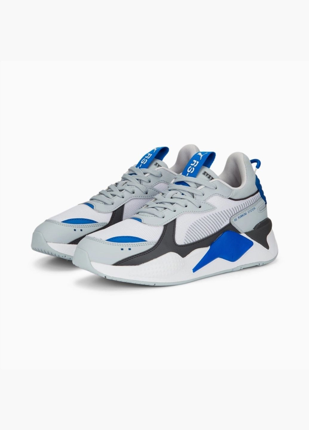 Черные демисезонные кроссовки мужские rs-x geek black 391174-01 Puma