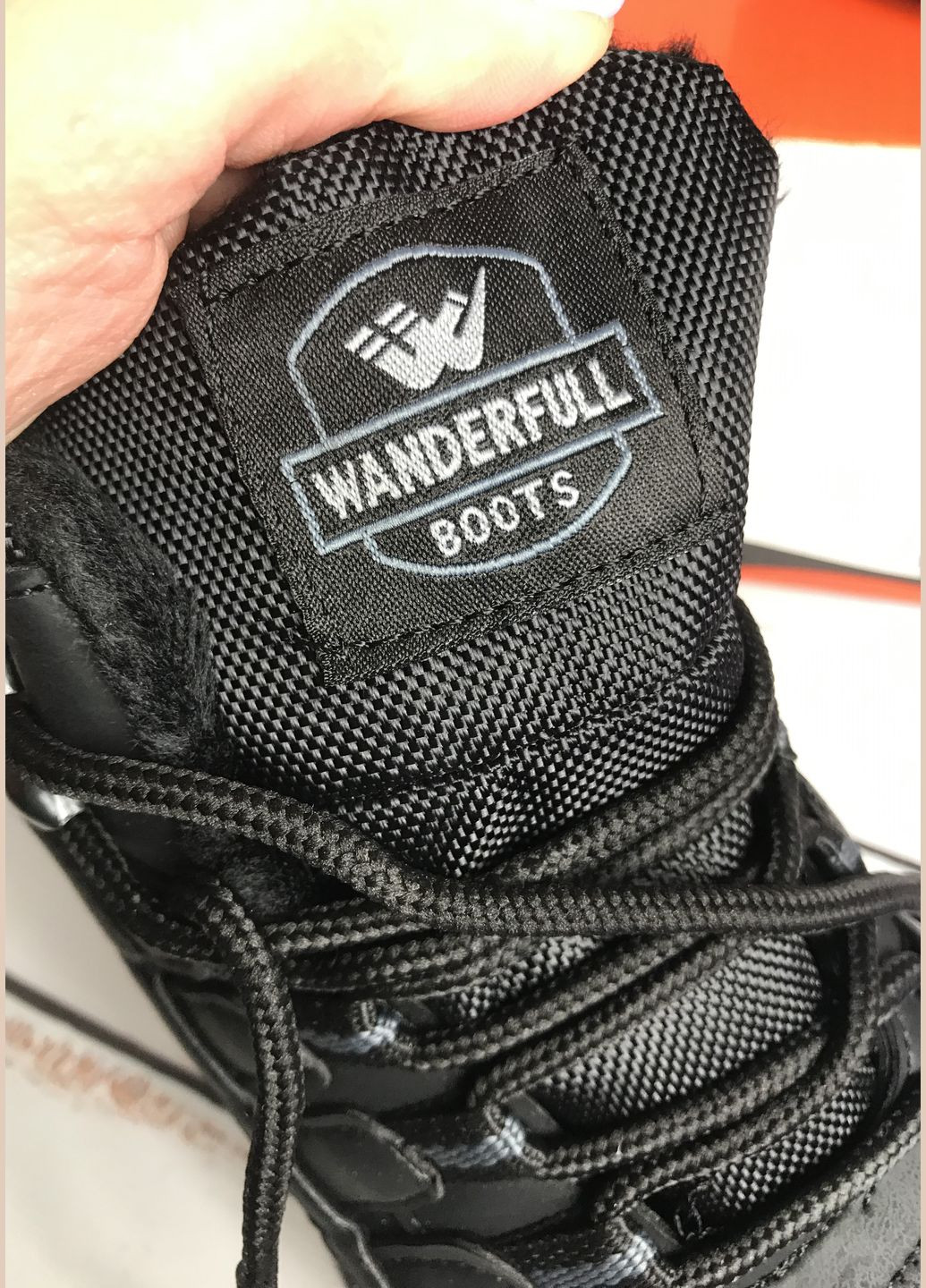 Черевики демісезонні дитячі для хлопчика підлітка Чорний (256) Wanderfull (347236029)
