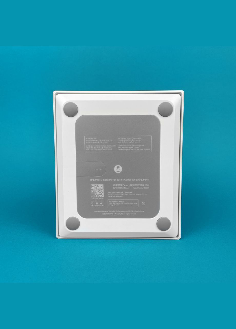 Ваги Black Mirror Basic 2 білі 2кг Timemore (300232563)