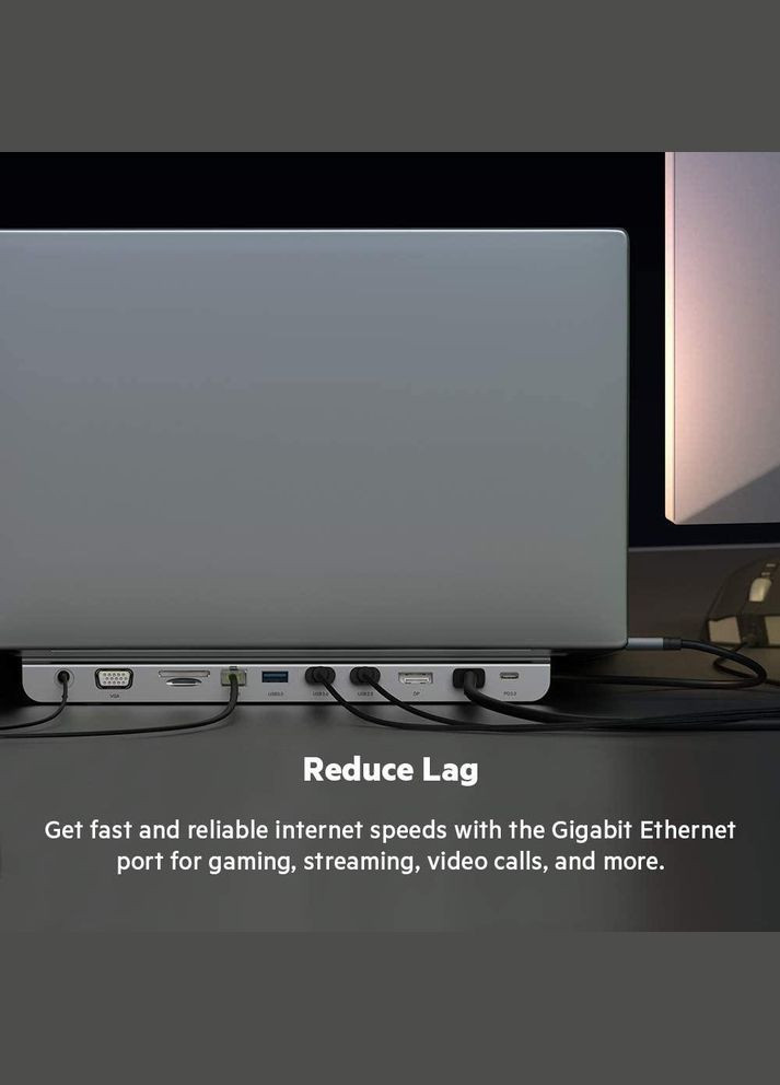 Док-станція для ноутбука USB-C Multimedia Dock (INC004BTSGY) Belkin (322817329)