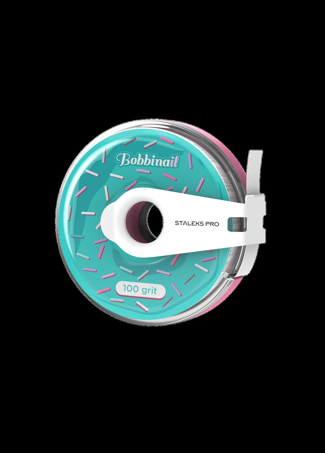 Сменный файл-лента в катушке Pro Bobbinail с клипсой пончик, 100 грит Staleks (302006988)