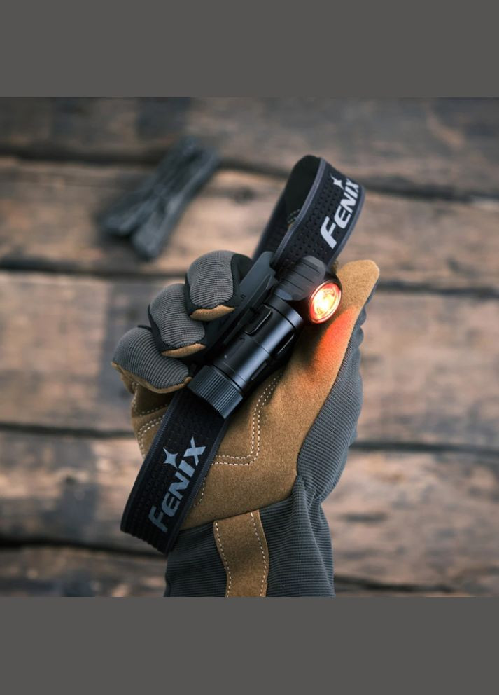 Фонарь налобный тактический Scout HM23 V2.0 лимитированная серия красный свет Scout Fenix (316324522)