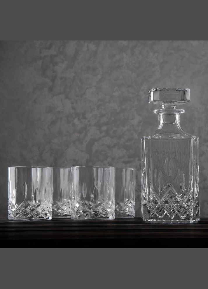 Набір склянок 6 шт 320 мл з графіном 750 мл 19196-002 скло No Brand (346152749)