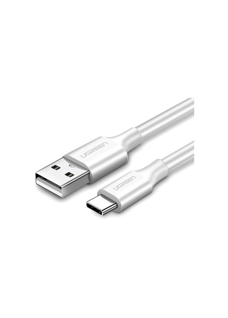 Кабель Дата (m500296) Ugreen USB 2.0 AM to USB-C 0.25m 3A US287 white (382644732)