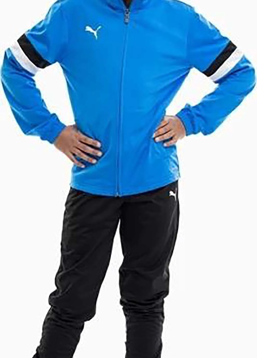 Дитячий костюм спортивний teamRISE Tracksuit Jr Синій, Чорний Puma (367592251)