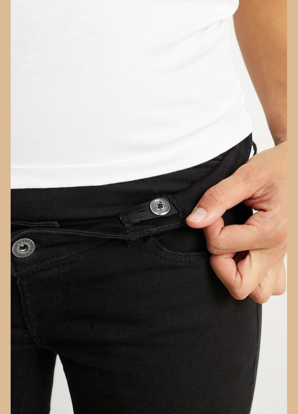 Джинсы skinny для беременных C&A - (301905099)