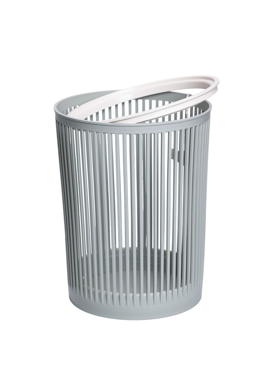 Кошик для сміття пластиковий в офіс для паперу 8 (л) кошик під сміття відро для сміття HP-45-8GR (A-040559) Yiwu (366239126)