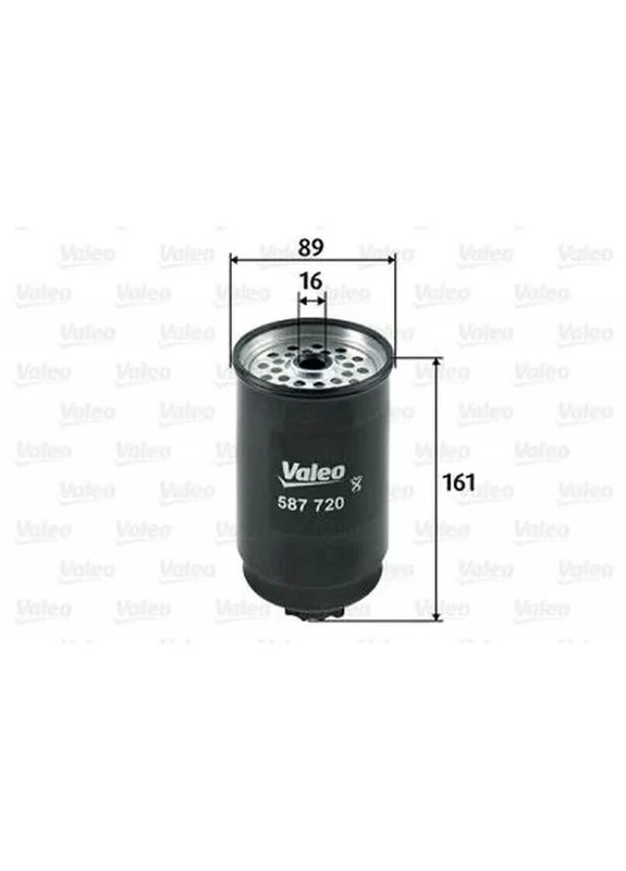 Фільтр паливний 587720 Valeo (399139541)