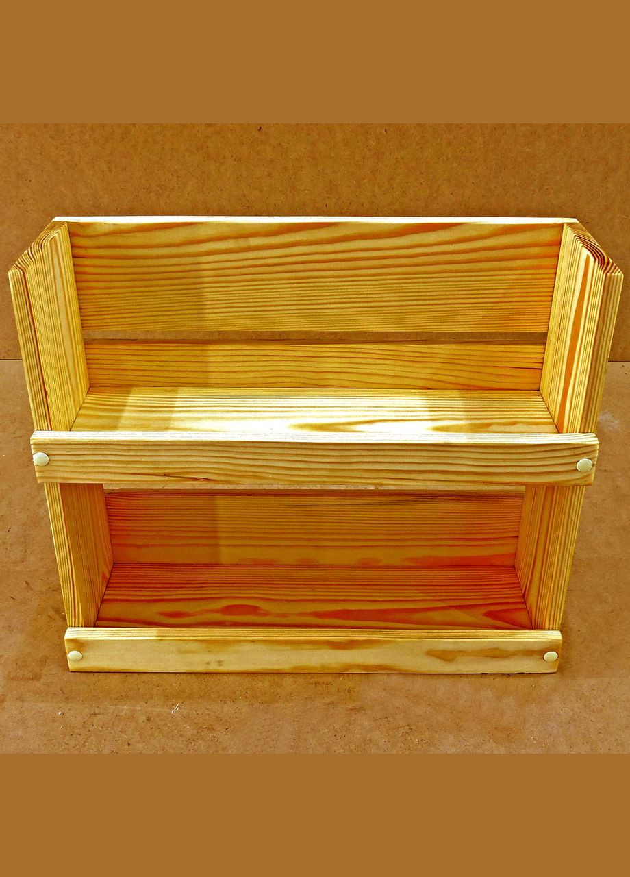 Полиця для ванної з дерева Віттен 45 каррі (ВНП-452103) No Brand (328091963)