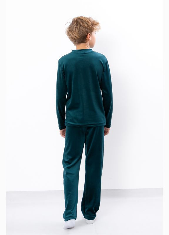 Смарагдова зимня піжама для хлопчика (підліткова) (p-13227) Носи своє