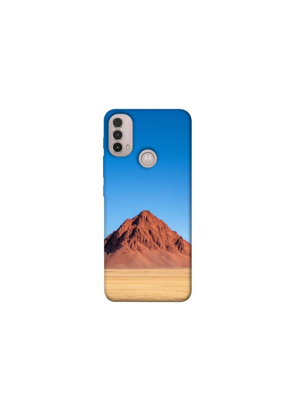 Чехол на Motorola Moto E40 Alone mountain Frontalka (381138847)
