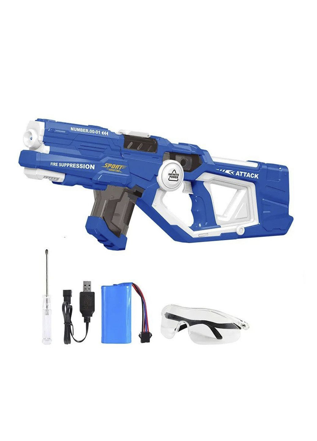 Водяний автомат з окулярами колір різнокольоровий CB-00279082 No Brand (335213085)