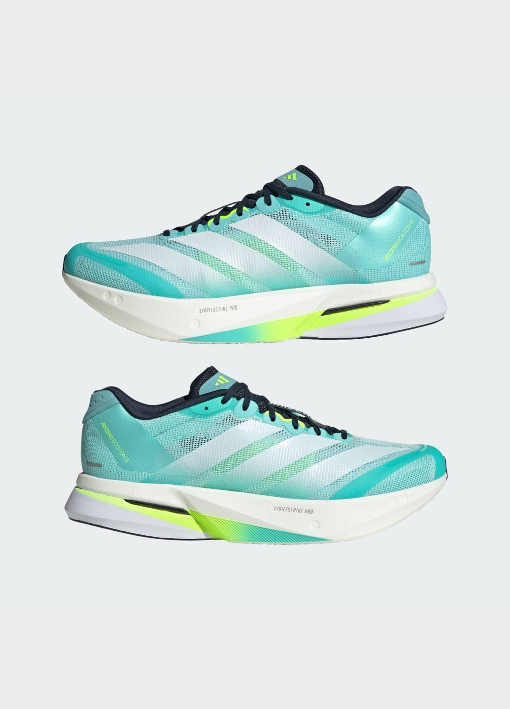 Бирюзовые летние кроссовки adizero boston 13 adidas