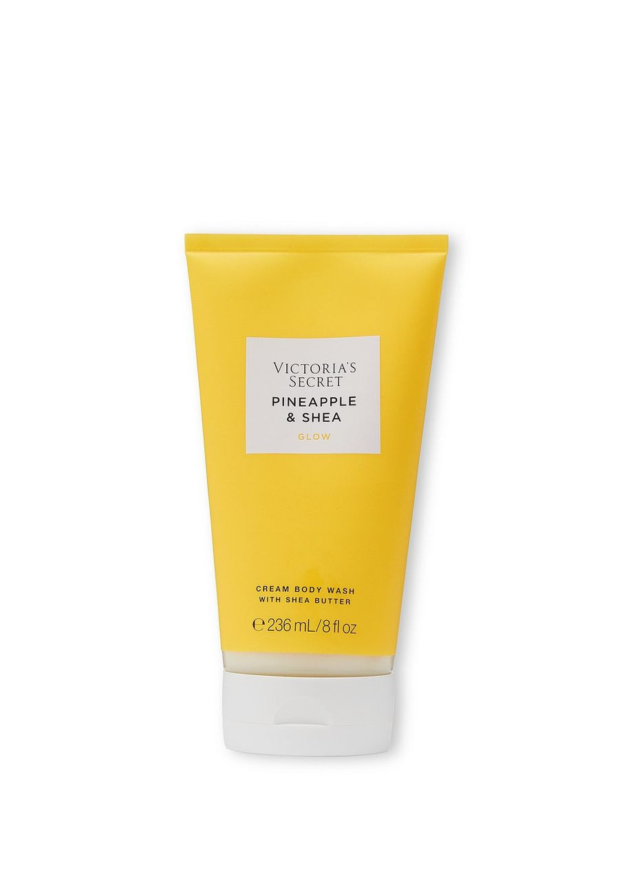 Крем-гель для душа Natural Beauty Cream Body Wash Pineapple & Shea 236мл Victoria's Secret (289727860)