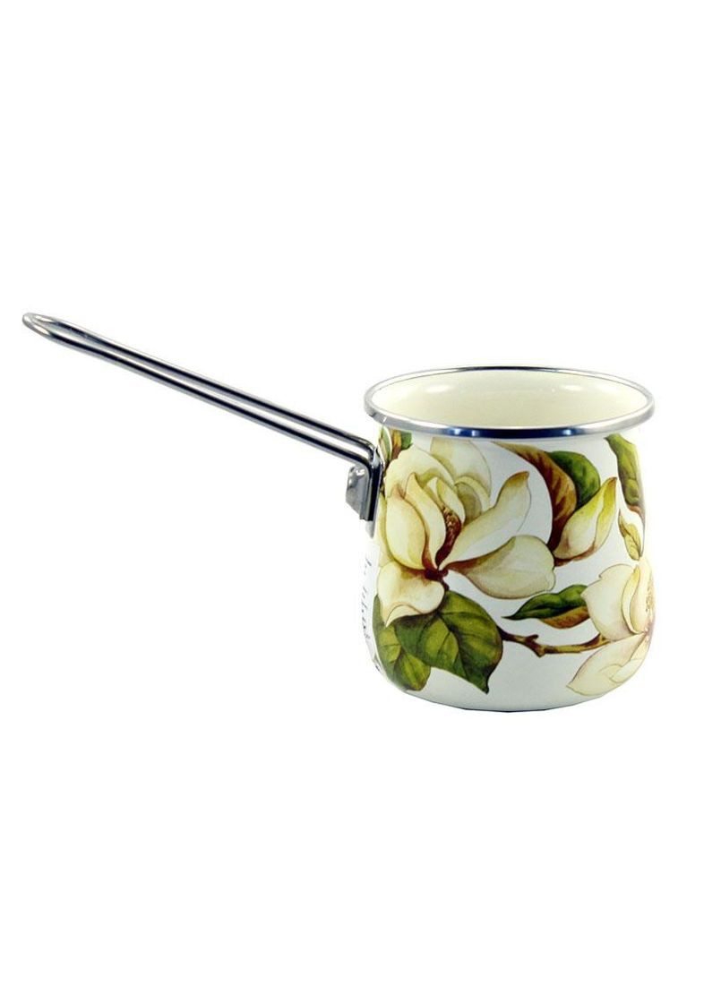 Кастрюля эмалированная 17150 "Магнолия" (5,7 л) Interos (369776387)