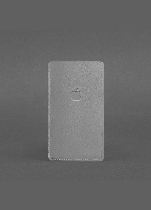 Кожаный чехол для iPhone 11 Серый (A-027627) BlankNote (329899531)