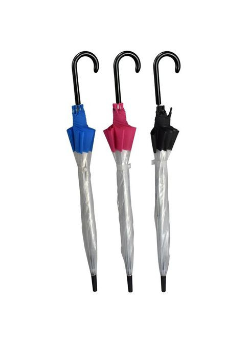 Прозрачный зонтик transparent-blue (2507-4) Semi Line (368801474)