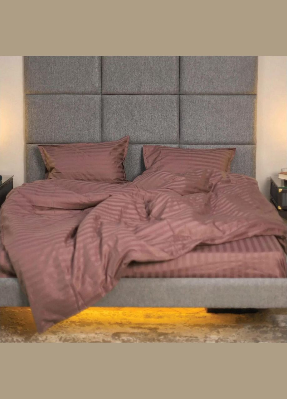 Постельное белье Вилюта сатин страйп 86 двуспальная Viluta (288045004)