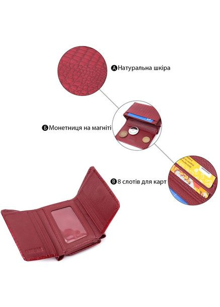 Жіночий шкіряний гаманець на магніті ST AE 403 (316451645)