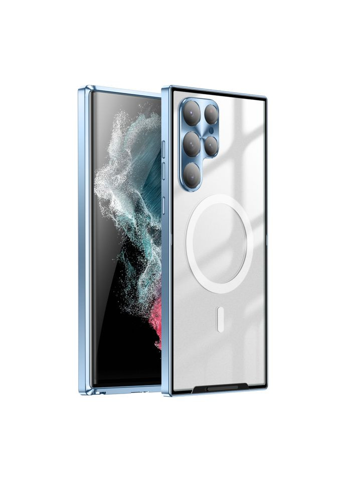 Чохол FlipBox Magic Shield Series MagSafe для Samsung Galaxy S23 Ultra Blue No Brand (361903313)