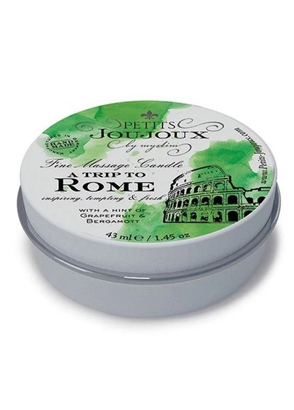 Массажная свеча Rome Grapefruit and Bergamott с афродизиаками 43 мл CherryLove Petits Joujoux (282850114)