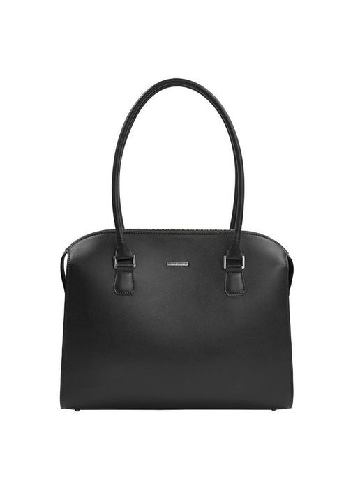 Женская кожаная сумка Business черный Краст (A-028515) BlankNote (327874103)