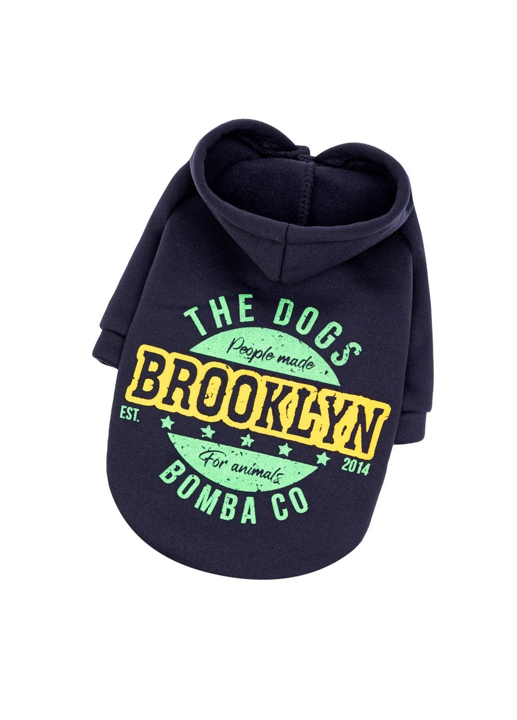 Толстовка для собак Brooklyn наві Чорний Y-392 Розмір 2 Dogs Bomba (381537663)
