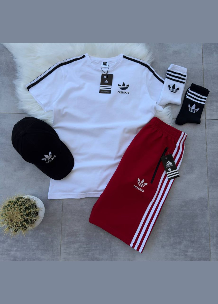 Комплект (футболка-шорты-кепка-носки 2 пары) No Brand (325870618)