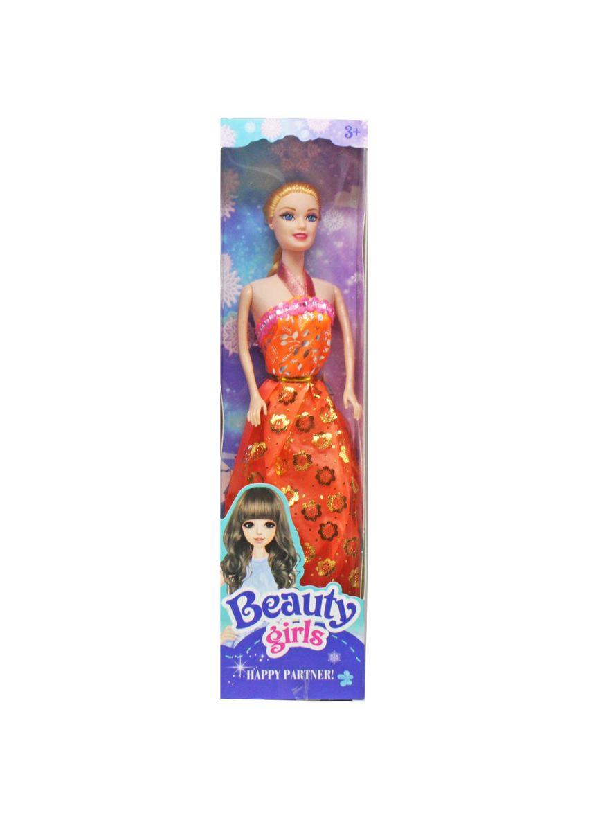 Кукла "Beauty girl", в оранжевом, микс видов MIC (294727279)