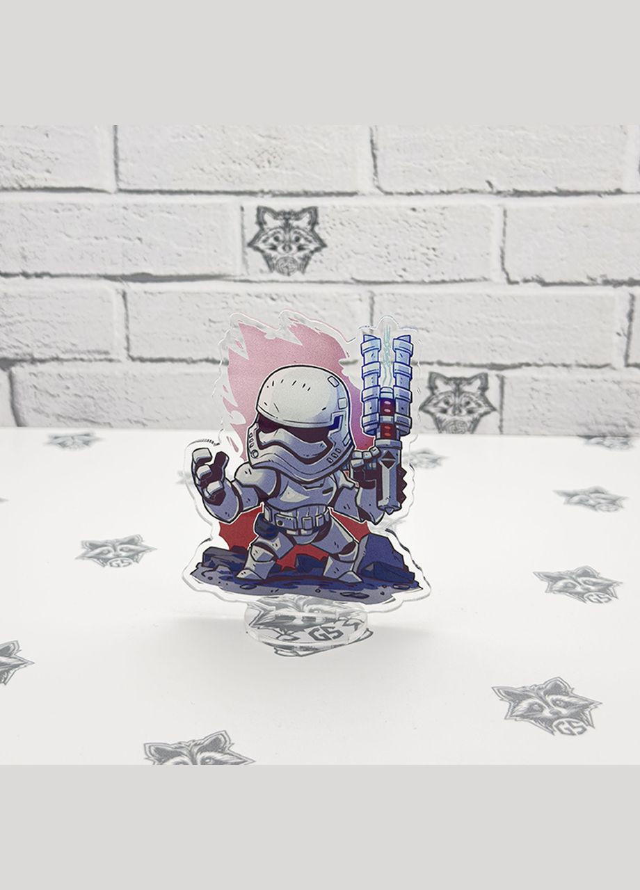 Акриловая коллекционная фигурка Чиби Chibi Звездные войны Star Wars - Штурмовик 10 см No Brand (339619612)