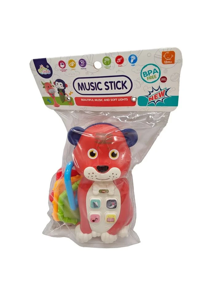 Игрушка телефончик пластик 12х5х4 см красный Shantou Jinxing (393449606)