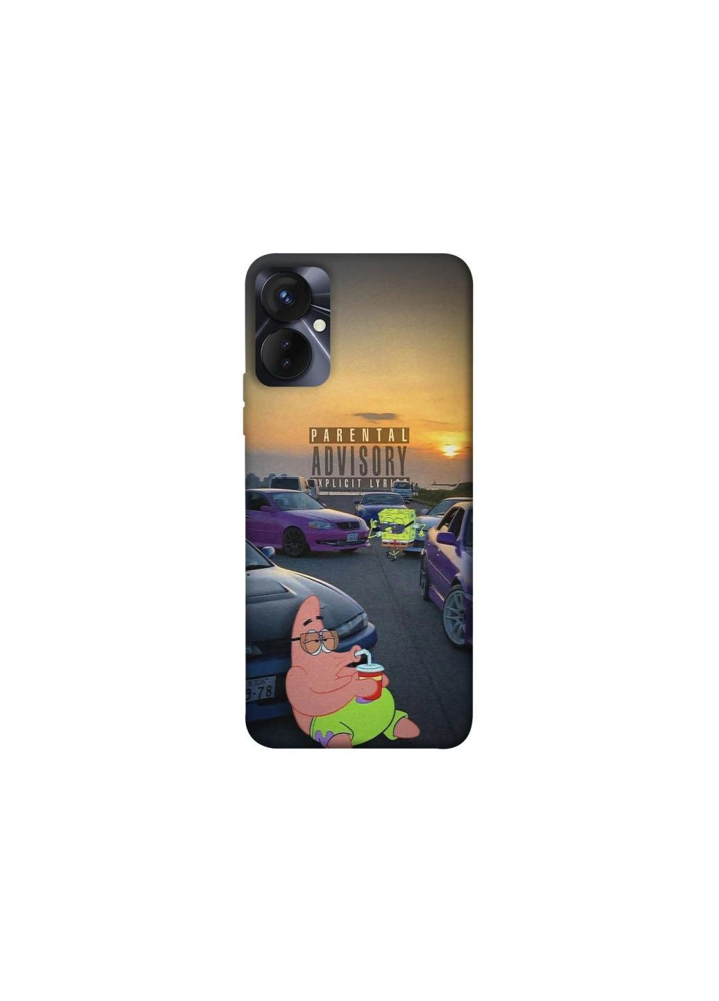 Чохол на TECNO Spark 9 Pro (KH7n) Патрік на перегонах Frontalka (353694136)