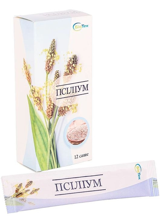 Дієтична добавка "Псиліум порошок", у саше - 12шт (1532698-42968813) Біо Тек (369128214)