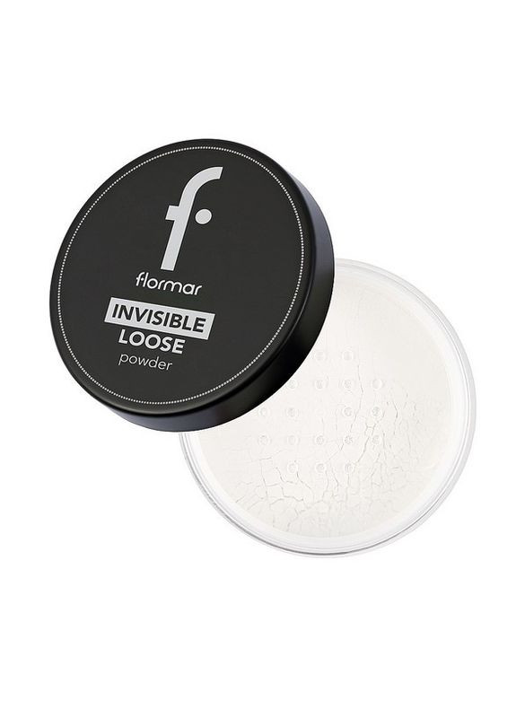 Пудра для лица рассыпчатая Invisible Loose Powder прозрачная, 15 г Flormar (367990515)