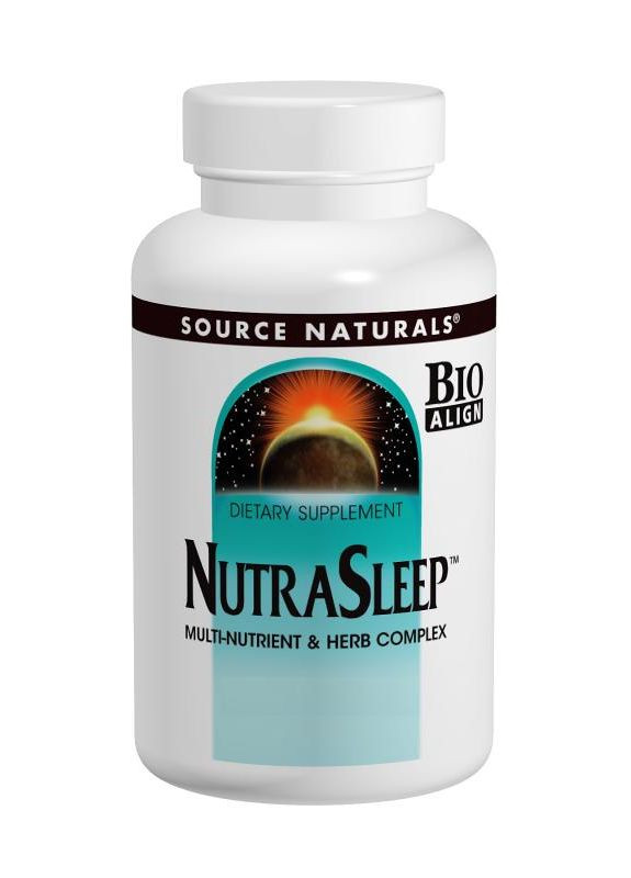 Комплекс для Здорового Сну, Nutra Sleep,, 100 таблеток Source Naturals (326055293)