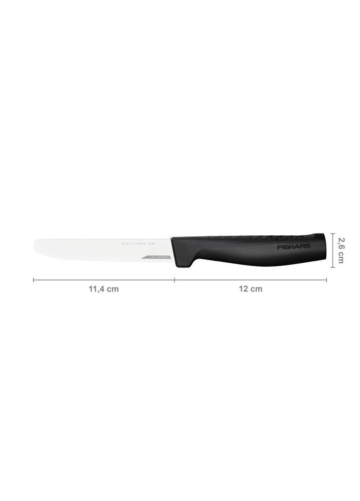 Кухонний ніж (m503613) Fiskars Hard Edge для томатів 12 см (369035298)
