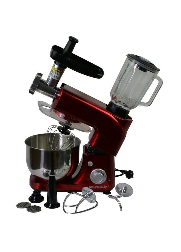 Кухонний комбайн GKM0022R 1800 Вт червоний Grunhelm (336147970)