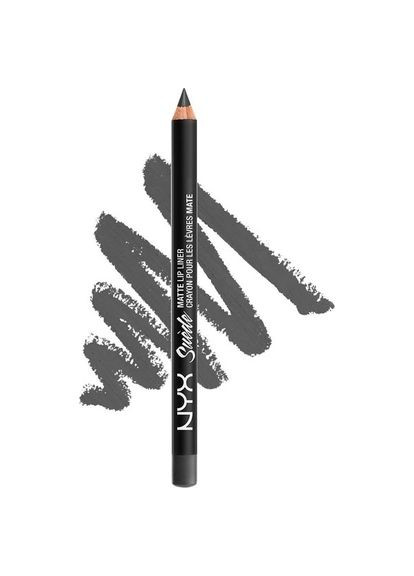 Матовый карандаш для губ Suede Matte Lip Liner 1 г Stone Fox (SMLL01) NYX Professional Makeup (279364226)