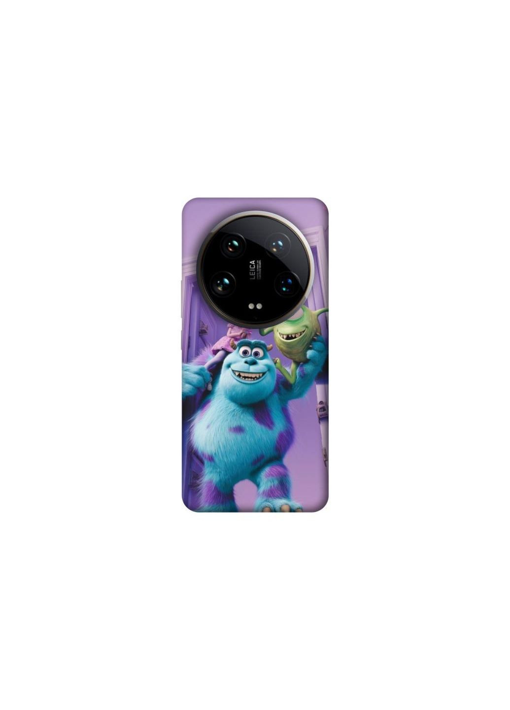 Чехол на Xiaomi 14 Ultra Monsters friends Frontalka (354652401)