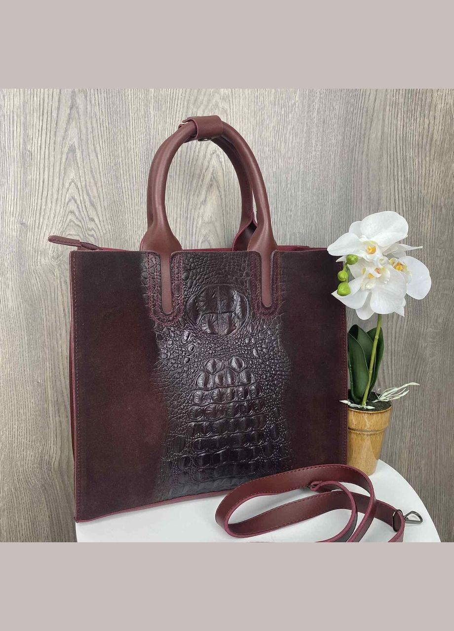 Жіноча сумка чорна через плече під рептилію, невелика жіноча сумочка зміїна No Brand (334730112)