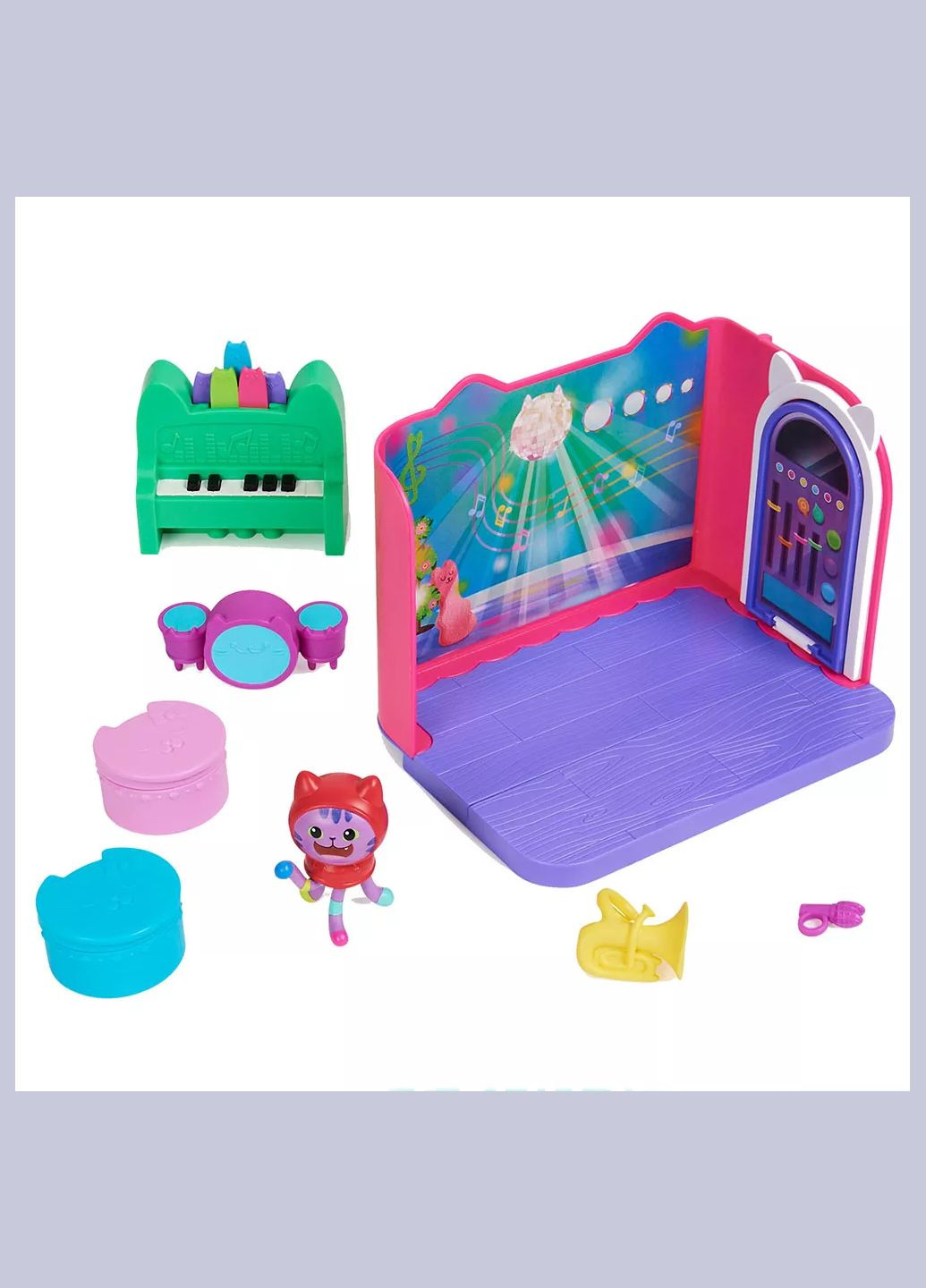 Ігровий набір Музична зала діджея Нявкота (SM36203/6065830) Gabby's Dollhouse (331791145)