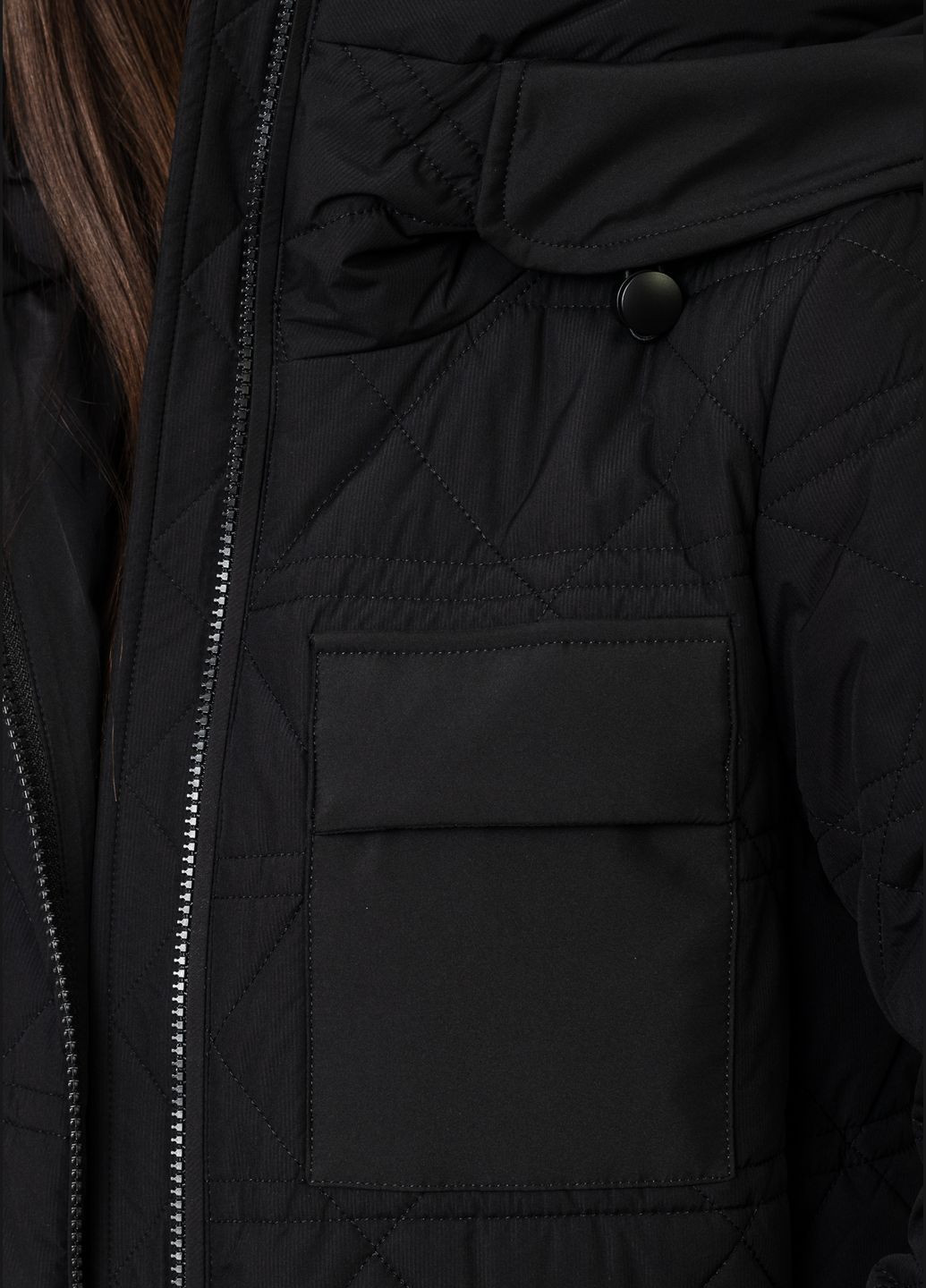 Чорний Пуховик Towmy