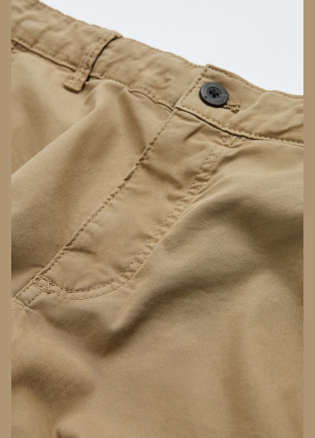 Коричневые кэжуал демисезонные чиносы брюки Zara