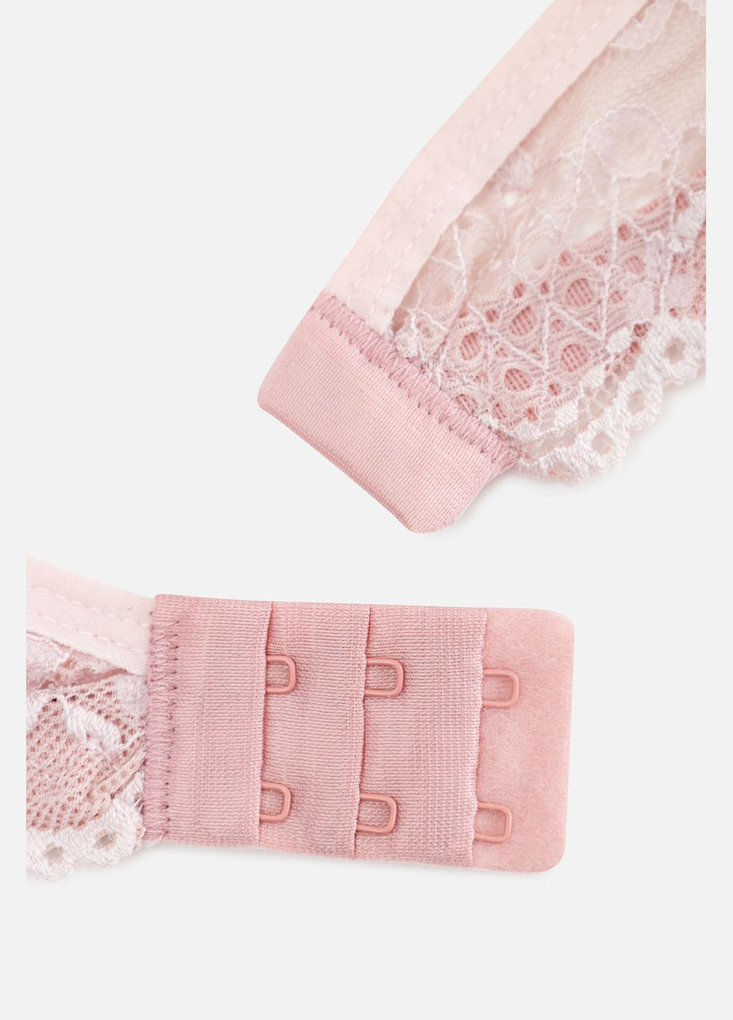 Світло-рожевий демісезонний жіночий комплект бюст-труси колір пудровий цб-00232255 Love Secret