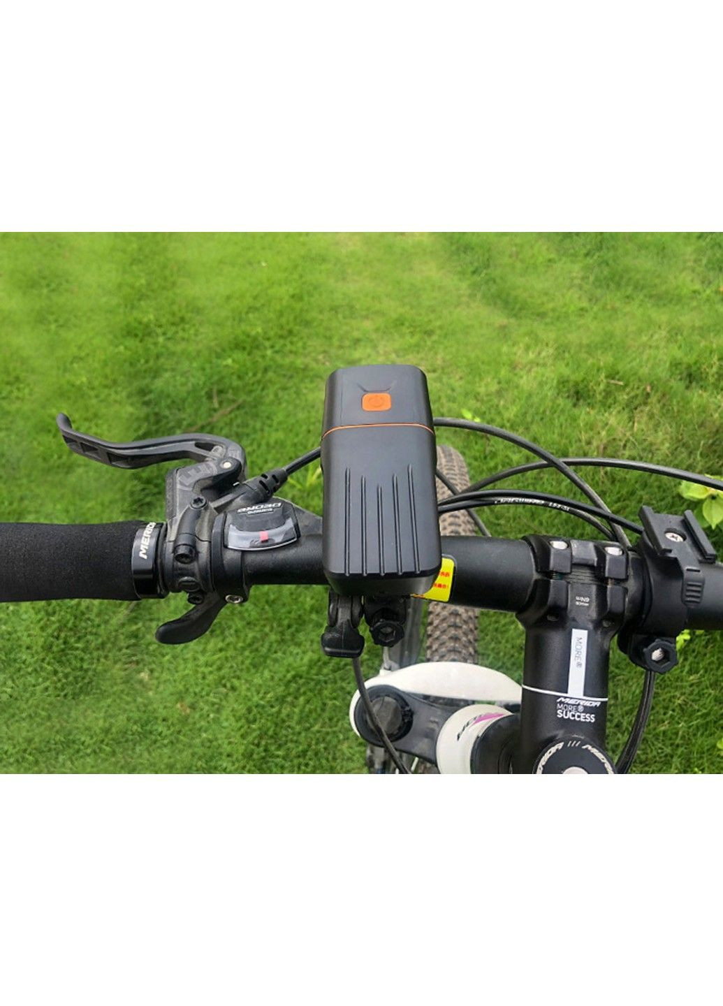 Велоліхтар + габарит QX-T3206 (2xXML-T6 + габарит-6SMD) + PowerBank + microUSB (3 режими та 4 режими) No Brand (332637231)