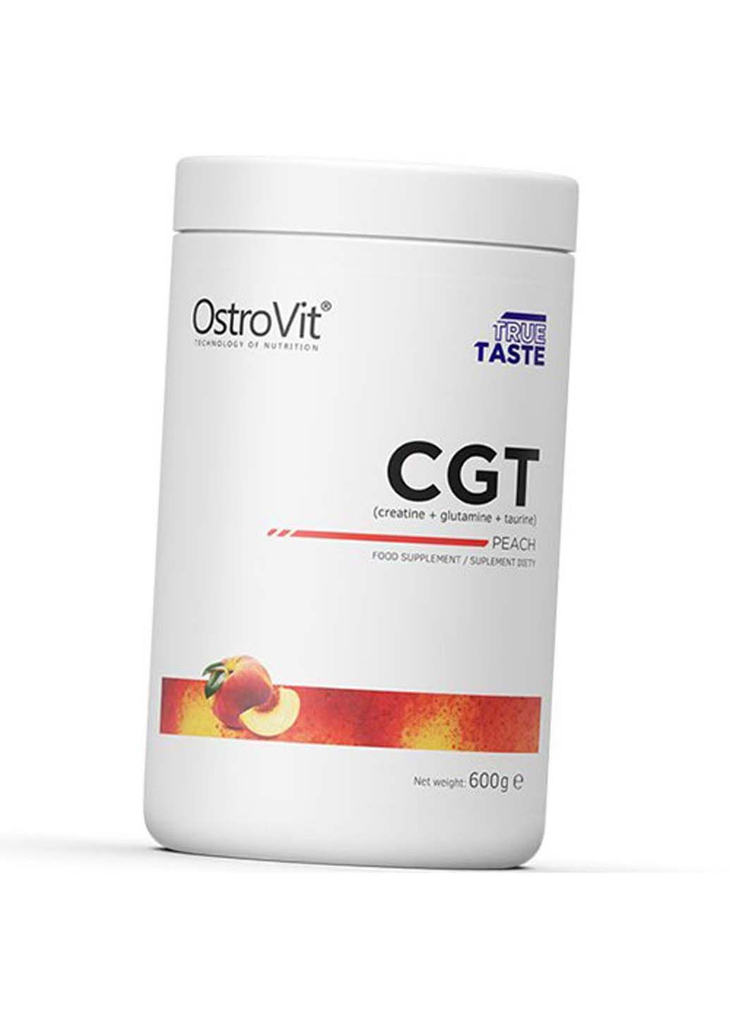 Креатин + Глютамин + Таурин CGT 600г Персик Ostrovit (293515608)