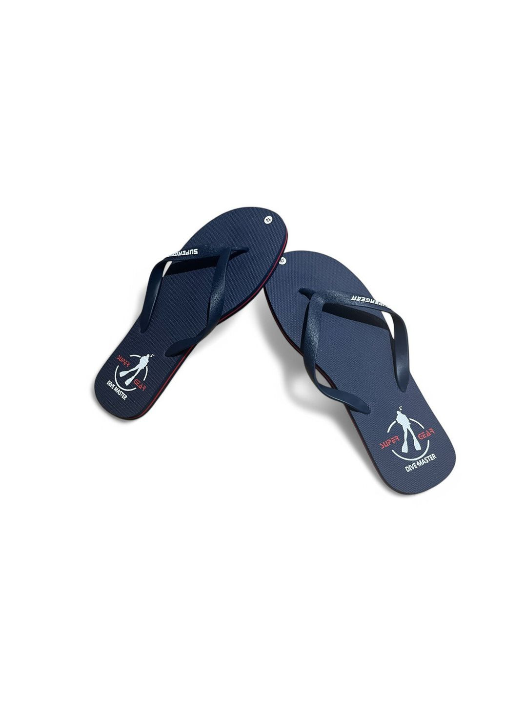 Синие мужские вьетнамки, сланцы (32 см) синие (1309) Super Gear